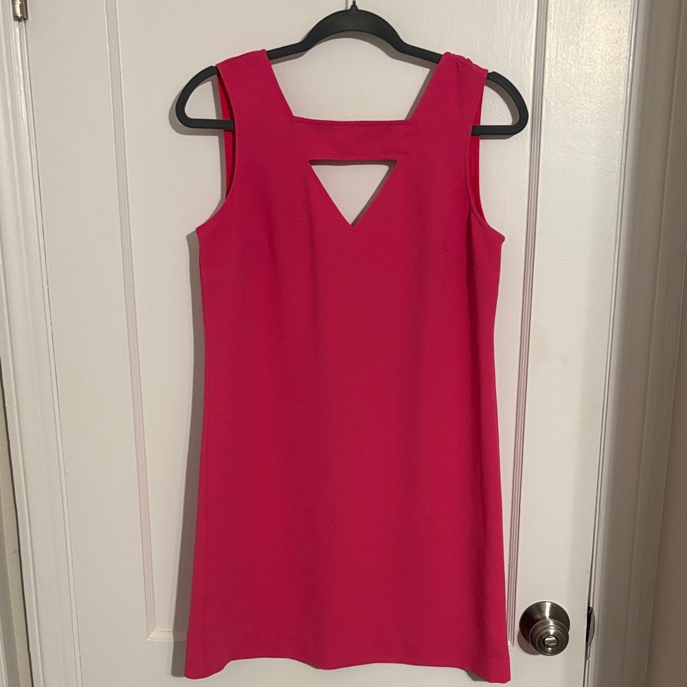 Banana Republic Fuchsia Backless Dress